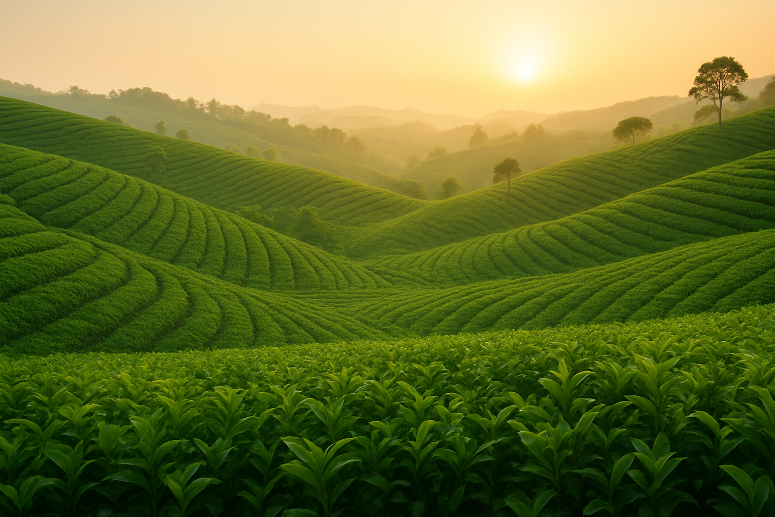 Les thés et infusions